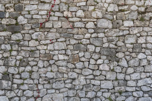 Grå Historiske Gamle Stonewall Mønster Baggrund Stock-billede