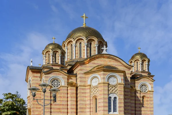 Roff Orthodox Cathedral Christ Saviour Banja Luka — стокове фото