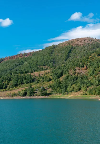 Lago Uvac Reserva Natural Especial Bajo Protección Del Estado Serbia —  Fotos de Stock