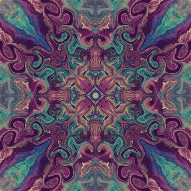 Tekstil tasarımı, ev dekorasyonu, duvar kağıtları ve dijital arkaplan için kusursuz soyut çok renkli yüzey deseni.