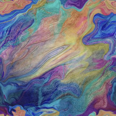Canlı renklerde kusursuz mermer dokusu. Kumaş, duvar kâğıdı, ev dekorasyonu unsurları ve hediye kartı ve davetiye gibi yüzey tasarımları için bu sonu gelmeyen, tekrarlayan dokuyu kullanın