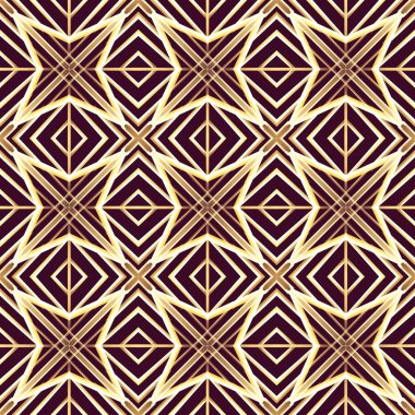 Kusursuz süsleme kraliyet yüzey deseni, altın rengi, kestane rengi arka plan. Moda tasarımı, giysi, kumaş, ev dekorasyonu, yatak, duvar kağıtları, davetiyeler ve tebrik kartları için kullan