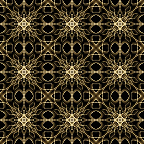 Seamless Luxurious Surface Pattern Golden Color Use Fashion Design Clothing — Foto de Stock