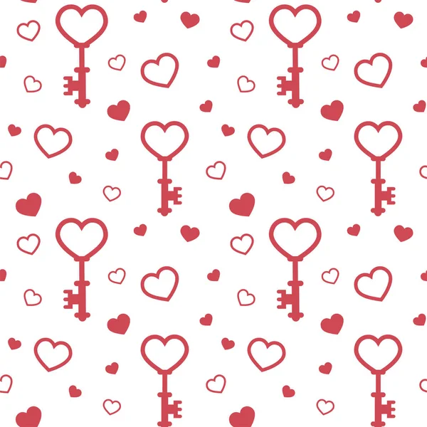 cute hearts seamless pattern design vector for valentine wrapping