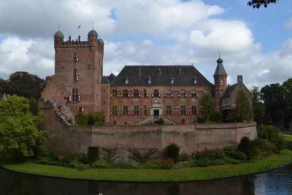 Oud Middeleeuws Kasteel Huis Bergh Met Greppel Toren Heerenberg — Stockfoto