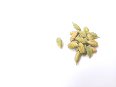 Beyaz arkaplan (izole) ve reklam ve notlar için biraz alan verdi