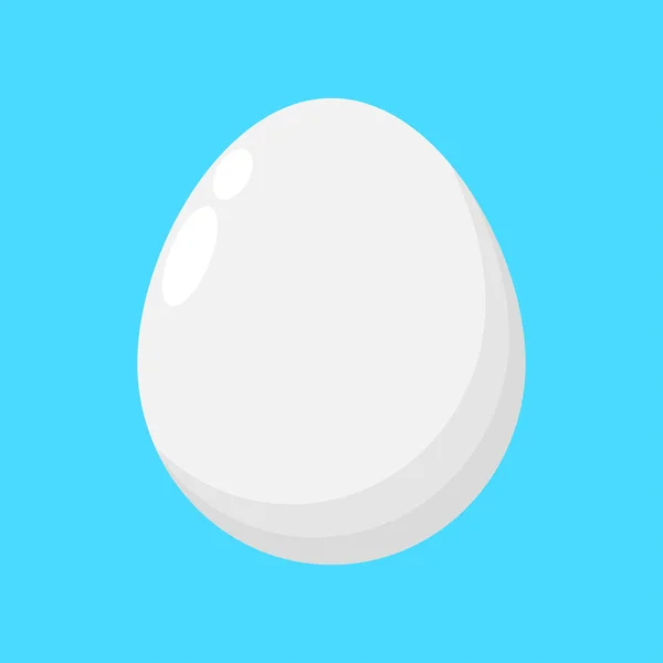 Αυγά Αποφλοιωμένα Αστεία Κινούμενα Σχέδια Χαριτωμένο Αυγό Κοτόπουλου Έννοια Υγιεινής — Διανυσματικό Αρχείο