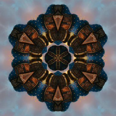 Manastır manzarası Şehrin dışında harika bir gün