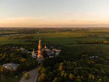 Manastır manzarası Şehrin dışında harika bir gün