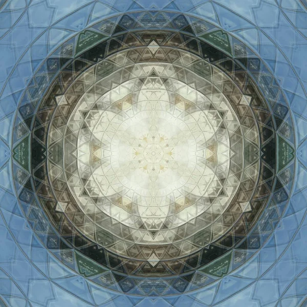 Kolor Tła Mozaika Wzór Koła — Zdjęcie stockowe