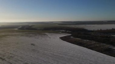 Şehrin dışında harika bir sabah.