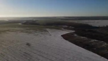 Şehrin dışında harika bir sabah.