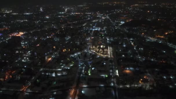 Street View Night City — Wideo stockowe
