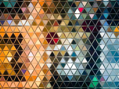 Koyu bir arkaplanda renk deseni