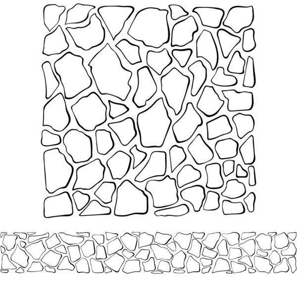 Абстрактный геометрический узор на коже жирафа