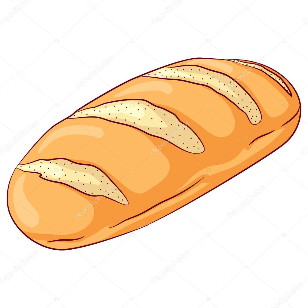 Wheat long loaf