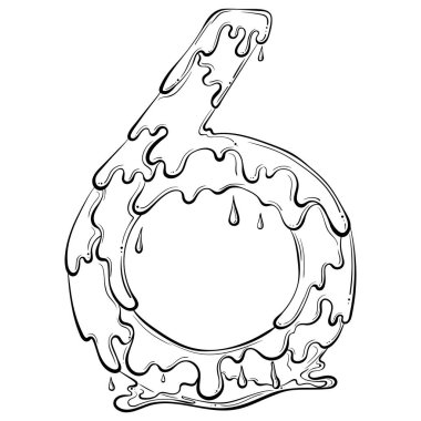 Akış damlalarıyla 6 numara