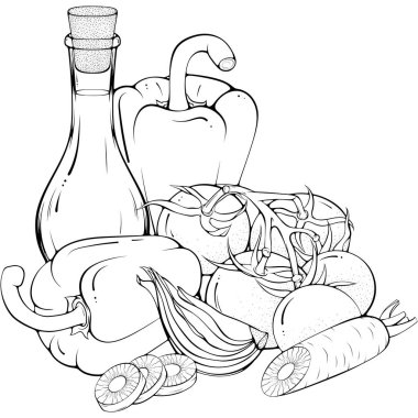 Sebzelerle ve zeytinyağı serisiyle hayat