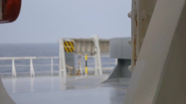 Gangway Stowed Deck Ship — Video