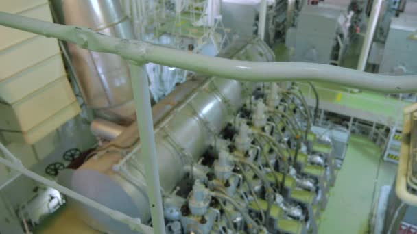 Propulsion Engine Room Ship — Video