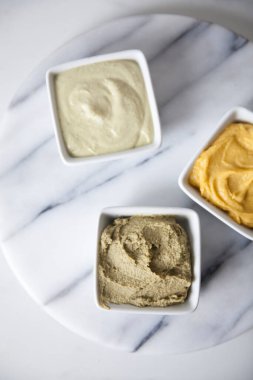 Çeşitli diplerin üst görünümü