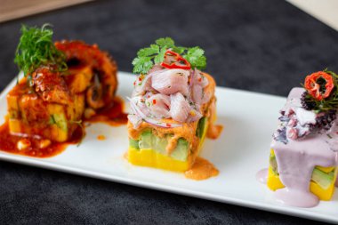 Limeas Nedenler Üçlüsü, Zeytin Ahtapotunun Sebebi, Ahtapotla Tatlı Patates Sebebi Ceviche ile Baharatlı Patates Sebebi