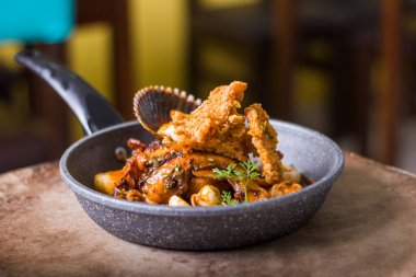  Deniz ürünleri ızgarası, enfes Peru aroması..