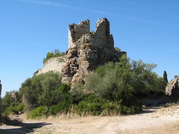 Evenos Petit Village Var — стоковое фото