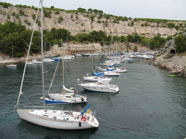 Calanque Port Miou Cassis — Stockfoto