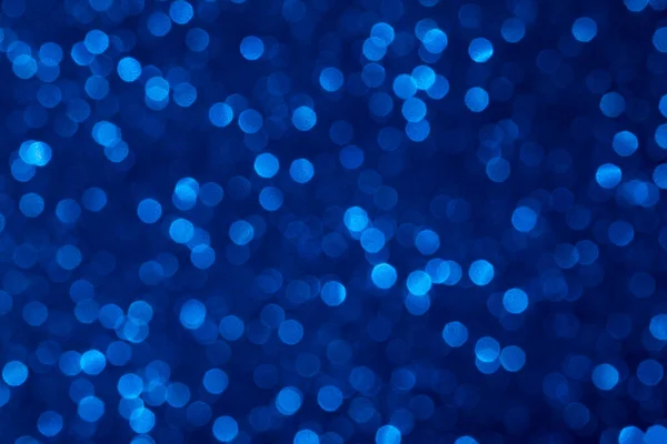 Абстрактно синий цвет дефокусирует фон боке. Праздничный праздник. — стоковое фото