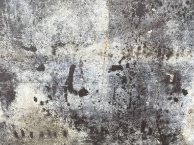 Üst görünüm siyah, beyaz, gri grunge kaba taş arka plan çatlaklar, çizikler ve lekelerle.