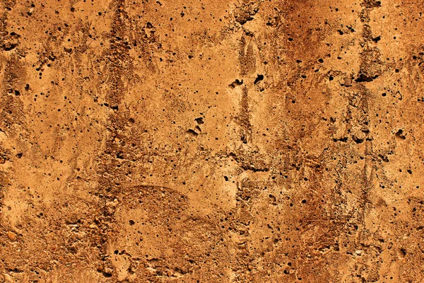 Horní Pohled Oranžové Terakotové Barvy Grunge Texturované Drsné Kamenné Pozadí Stock Fotografie