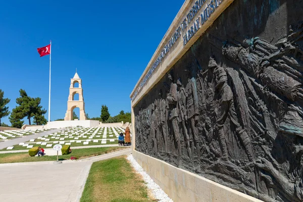 Canakkale Turquía Septiembre 2021 Este Martirio Fue Construido Memoria Del — Foto de Stock