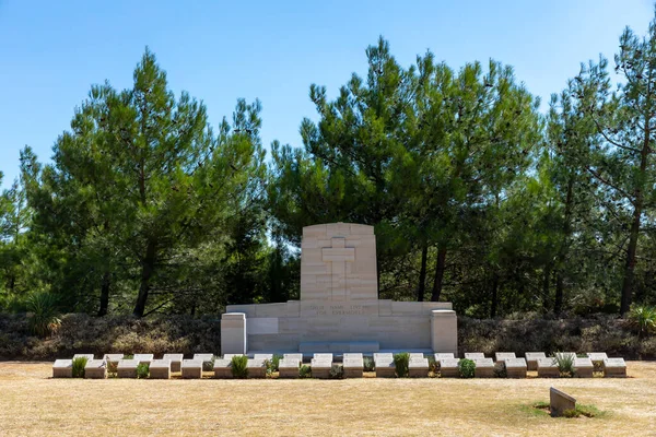 Gallipoli Canakkale Turkey September 2021 Monument Memory Anzac Soldiers Who — Stock Photo, Image