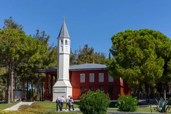 Canakkale Turkki Syyskuuta 2021 Canakkale Martyyrs Memorial Sotilashautausmaa Sotamuistomerkki Gallipolin — kuvapankkivalokuva