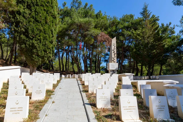 Canakkale Turquía Septiembre 2021 Cementerio Militar Canakkale Martyrs Memorial Monumento — Foto de Stock