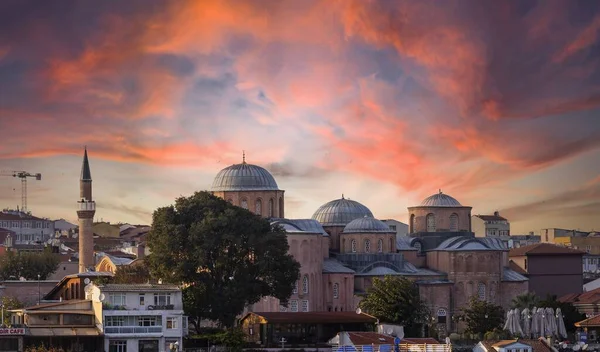 Mešita Komplex Molla Zeyrek Okrese Fatih Istanbulu — Stock fotografie