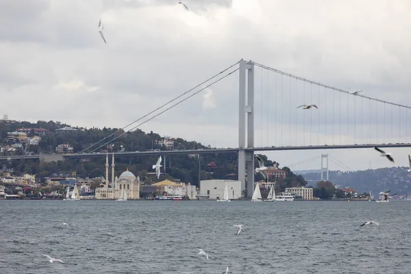 Istanbul Krůty Října 2021 Etapa Prezidentského Mezinárodního Závodu Jachet Byla — Stock fotografie