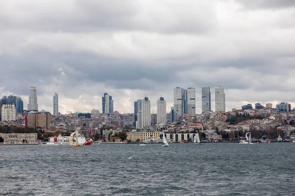 Istanbul Dinde Octobre 2021 2Ème Étape Course Internationale Yachts Présidentielle — Photo