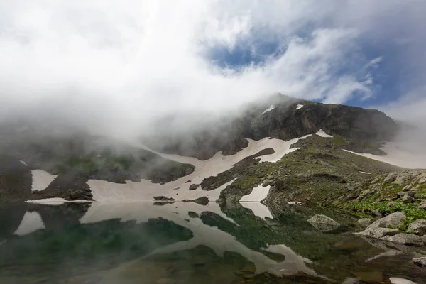 Karagol Černé Jezero Horách Giresun Východního Černého Moře Ledovcová Jezera — Stock fotografie
