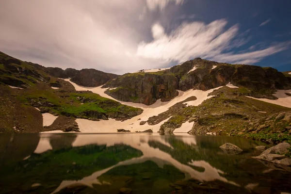 Karagol Černé Jezero Horách Giresun Východního Černého Moře Ledovcová Jezera — Stock fotografie