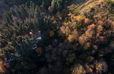 Kocaeli 'nin Golcuk ilçesine bağlı Kutsal Sultanbaba Mezarı manzarası