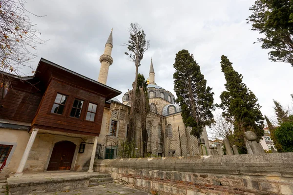 Den Atik Valide Moskén Byggd Mimar Sinan 1583 Hustru Ottoman — Stockfoto