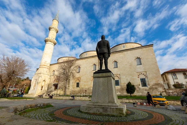 Edirne Turkey December 2021 Old Mosque Exterior View Edirne City — Stok fotoğraf