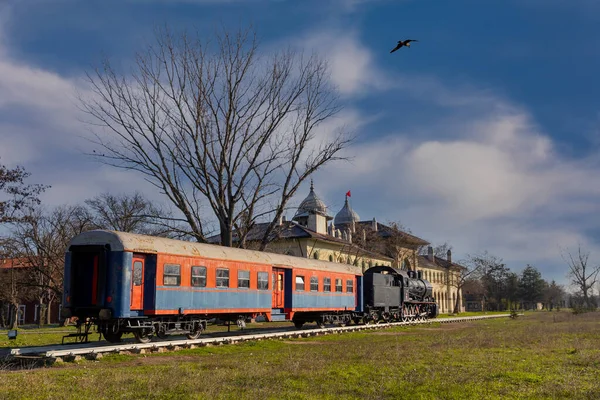 Trem Preto Do Vapor De Edirne Turquia Imagem de Stock Editorial