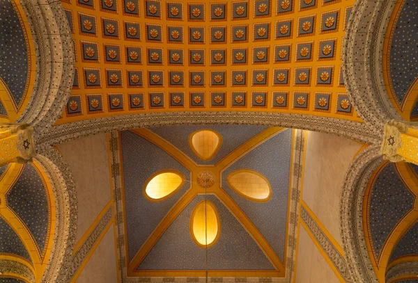 EDIRNE, TURKEY, DECEMBER 23, 2021:Great Synagogue exterior (edirne buyuk sinangog) view in Edirne City of Turkey.