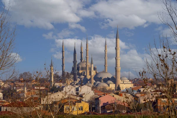 Serefeli Mosque Selimiye Mosque Intertwined — Stock fotografie