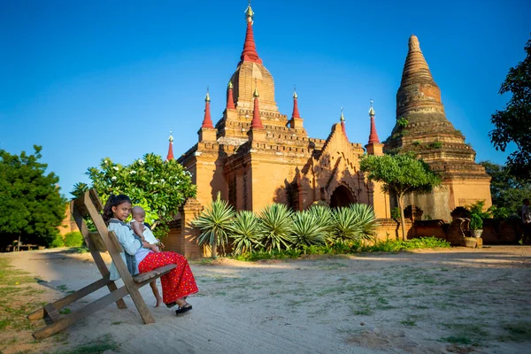 Bagan Myanmar November 2016 Pagoda Places Worship Myanmar People — Stockfoto