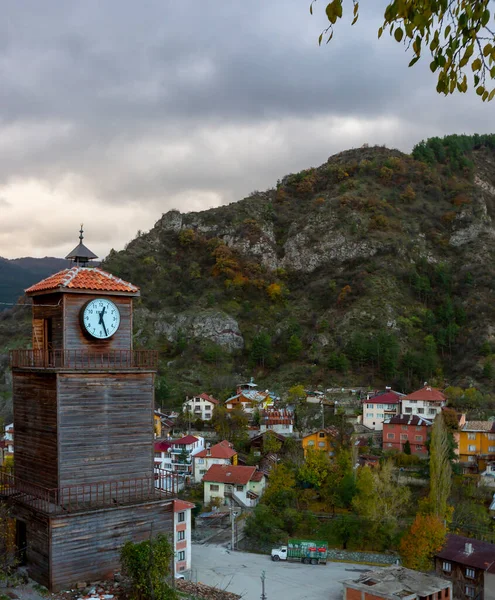 Mudurnu Historic Clock Tower Bolu Turkey — Fotografia de Stock