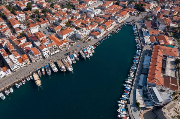 Foca Una Città Distretto Della Provincia Smirne Turchia Sulla Costa — Foto Stock